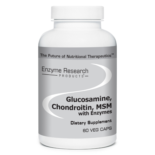 ik heb dorst Steen Mens Glucosamine, Chondroitin, MSM with Enzymes | Enzyme Research Products |  Retail English Site